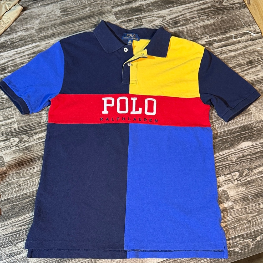 Polo Ralph Lauren Boys Colorblock Polo